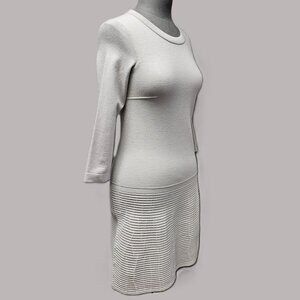 D. Exterior Three Quarter Knit Dress